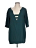 Assorted Brands 100% Rayon Teal Short Sleeve Blouse Size 12 - photo 1