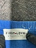 First Love Blue Poncho Size L - photo 7