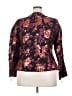 Boston Proper Floral Purple Jacket Size 18 - photo 2