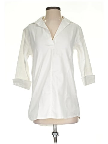 Ann Mashburn 3/4 Sleeve Button-Down Shirt (view 1)