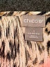 Chico's Animal Print Tan 3/4 Sleeve Blouse Size Med (1) - photo 7