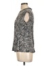 Worthington Silver Sleeveless Blouse Size L - photo 5
