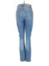 7 For All Mankind Hearts Blue Jeans Size 2 - photo 2