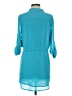 Nicki Minaj 100% Polyester Teal 3/4 Sleeve Blouse Size S - photo 2
