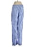 Vince. Stripes Blue Casual Pants Size S - photo 2