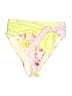 River Island Yellow Swimsuit Bottoms Size 4 - photo 1