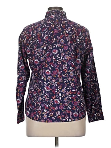 Lands' End Long Sleeve Button-Down Shirt (view 2)
