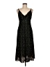 Unbranded Animal Print Black Cocktail Dress Size M (estimated) - photo 1