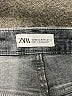 Zara Houndstooth Gray Jeans Size 10 - photo 7