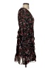 Lucy Paris 100% Polyester Floral Black Cocktail Dress Size S - photo 4