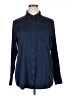 Nine West Blue Long Sleeve Blouse Size XL - photo 1