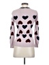 J.Crew Hearts Pink Pullover Sweater Size XS - photo 2