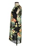 MSK 100% Polyester Tropical Green Casual Dress Size 6 - photo 5