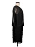 Aqua 100% Polyester Black Cocktail Dress Size 6 - photo 4