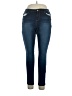 L.e.i. Color Block Blue Jeans Size 17 - photo 1