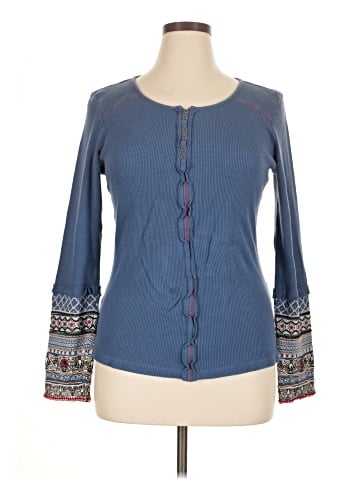 Sundance Long Sleeve Henley (view 1)