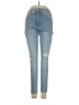 Express Hearts Blue Jeans Size 4R - photo 1
