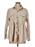 Assorted Brands 100% Polyester Tan Long Sleeve Blouse Size M - photo 1