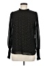 Rachel Zoe 100% Polyester Black Long Sleeve Blouse Size M - photo 1