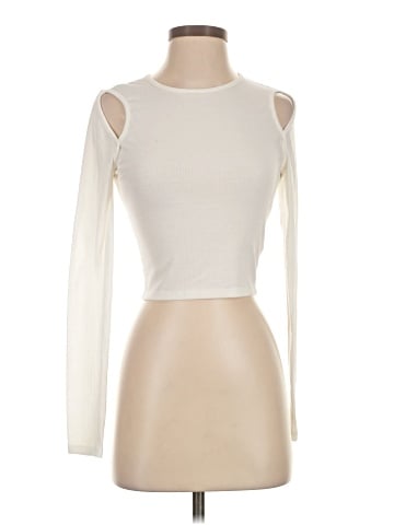 Blue Blush Long Sleeve T-Shirt (view 1)