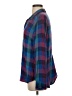 Lucky Brand Plaid Blue Long Sleeve Button-Down Shirt Size S - photo 5