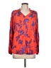 Bucketlist Orange Long Sleeve Blouse Size L - photo 1