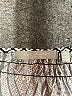 NY Collection Chevron-herringbone Graphic Stripes Black Gray 3/4 Sleeve Blouse Size L (petite) - photo 7