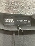 Zara 100% Polyester Solid Black Casual Skirt Size S - photo 3