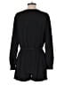 Ann Taylor LOFT 100% Polyester Solid Black Romper Size 2 - photo 2