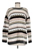 Ann Taylor LOFT Print Brown Pullover Sweater Size M - photo 1