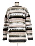 Ann Taylor LOFT Print Brown Pullover Sweater Size M - photo 2