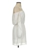 Lodis 100% Polyester Solid Ivory Casual Dress Size S - photo 4