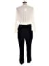Zara Basic 100% Viscose Ivory Black Jumpsuit Size L - photo 2