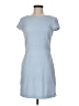 Rampage Solid Blue Casual Dress Size 7 - photo 1