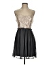 Delia's 100% Polyester Silver Cocktail Dress Size 3 - photo 1