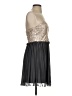 Delia's 100% Polyester Silver Cocktail Dress Size 3 - photo 4