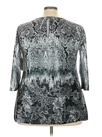 One World 3/4 Sleeve Blouse (view 2)