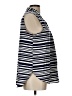 Brina & Em Stripes Blue Sleeveless Blouse Size L - photo 4