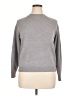 Hampshire Studio 100% Acrylic Gray Turtleneck Sweater Size XL - photo 1
