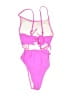 Unbranded Solid Pink One Piece Swimsuit Size M - photo 2