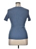 Zesica Blue Short Sleeve Top Size XL - photo 2