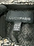 Lucy Paris 100% Polyester Paisley Gray Long Sleeve Blouse Size M - photo 7