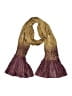 Unbranded Burgundy Tan Scarf One size - photo 1