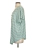 Entro Teal Short Sleeve Top Size S - photo 5