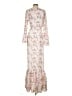 1st Sight 100% Polyester Ivory Casual Dress Size S - photo 2