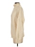 Tecrew Solid Ivory Turtleneck Sweater Size S - photo 5