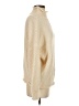 Tecrew Solid Ivory Turtleneck Sweater Size S - photo 4