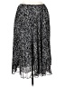 Lane Bryant 100% Polyester Animal Print Silver Casual Skirt Size 14 - 16 Plus - photo 1