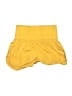 FP Movement Solid Yellow Shorts Size S - photo 1