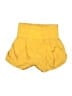 FP Movement Solid Yellow Shorts Size S - photo 2
